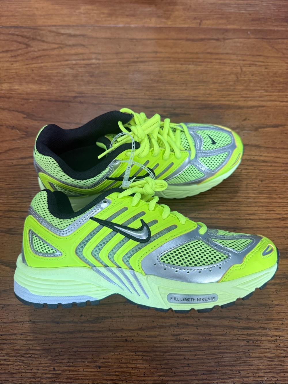 Nike Women's Neon yellow/ silver accents Air Pegasus new Without Box or Tags. - Picture 2 of 7